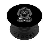 Anubis Jackal God Ancient Egyptian Mythology Egypt PopSockets Adhesive PopGrip