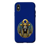 Anubis Jackal God Ankh Ancient Egyptian Myth Art Case for iPhone X/XS