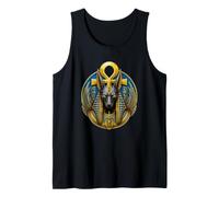 Anubis Jackal God Ankh Ancient Egyptian Myth Art Tank Top