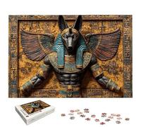 Anubis Jigsaw Puzzles for Adults 2000, 2000 Piece Jigsaw Puzzles for Adults, Egypt Jigsaws Puzzle with Exquisite Packaging Box, Impossible Puzzle for Home Decor, Gifts for Women, Gifts for Men, -5845