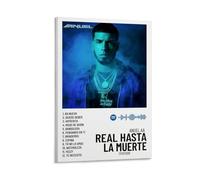 Anuel AA Real Hasta La MuerteWhether It's The Living Room Background Wall Study Or Bedroom This Poster Can Instantly Become The Visual Focus Perfectly Integrating Into Various Home Styles And Showcasi