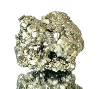 ANUJ SALES 10.25 Ratti 9.00 Carat Pyrite Stone Original Raw Stone Energy Natural Iron Pyrite Stone Gold Stone for Increased Willpower and Attraction Money (Certified Pyrite, Loose