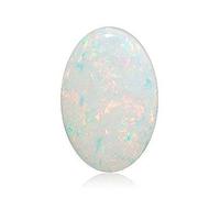 Anuj Sales 13.25 Ratti Natural Fire Opal Stone Rashi Ratna Original and Certified Lab Precious Gemstone Unheated and Untreated Gems for Astrological Purpose