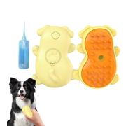 Anulely Cat Brush with Steam, Cat Steam Brush - Cute Cat Steam Brush for Hair Loss - Portable Rechargeable Dog Brush for Hair Removal, Self-Cleaning Pet Spray Comb for