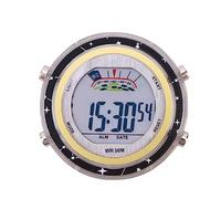 Anulely Clock | Waterproof Dial Motorcycle Handlebar Clock | Stick- Motorbike Mount Digital Clocks for Car Auto SUV Vehicle