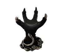 Anulely Crystal Ball Display Stand - Dragon Claw Design Glass Ball Display Stand Resin Craft Ornament | With Dragon Claw Design, Fits 1.57-2.36 Inch