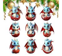 Anulely Dragon Egg, Cute Tree Hangings Ornaments | Dragon Egg Toy, Exquisite Dragon Egg Fidget for Home, Desk, Boys