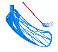 Anulely Floorball Racket Head, Floorball Hockey Stick Head, Curved Stick Head for Right Hand for Teenagers and Adults, Robust, Curved Racket Accessories