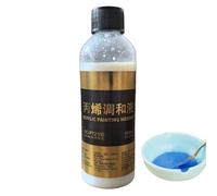 Anulely Flow Aid, 100ml Acrylic Fluid Medium, Liquid Improver for Color Blending Palette Preparation, Crafts Projects Miniatures Models Students Teachers