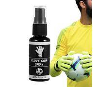 Anulely Goalkeeper Gloves Glue - Football Grip Spray for Improved Stickiness, 30 ml Football Glove Grip Spray, Sticky, Non-Slip Glove Cleaner for All Weather and Pitch