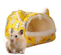 Anulely Hamster Sleeping Nest, Warm Hamster Nest - Wren House for Guinea Pig, Soft Cotton Nest for Hamster, Warm Pet Nest, Winter House for Hedgehogs,