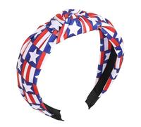 Anulely Independence Day Headband, 4th of July Headband | Patriotic Hair Hoop for Women | Colorful Hair Ornaments for Memorial Day, Soft Hair Accessory for the