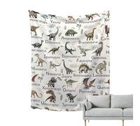 Anulely Kids Dinosaur Blanket | Girl Dinosaur Blanket | Toddler Blanket for Boys, Dinosaur for Boys/Kids, Soft Fleece Blanket Throw, Birthday 39"x59"