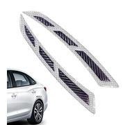 Anulely Reflective Stickers for Car, Reflective Warning Stickers, Safety Reflective Stickers for Visibility, 2 Pieces - Waterproof Car Sticker