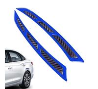 Anulely Reflective Stickers for Vehicle,Reflective Stickers for Car Wheel Eyebrows - Reflective Safety Stickers for Visibility, 2 Pieces | Car Sticker