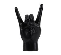 Anulely Rock And Roll Hand Sign, Desk Statue Classic Gesture For Music Lovers, Rock And Roll Music Hand Symbol Sign, Classic Hand Sculpture Finger Statues