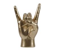 Anulely Rock And Roll Hand Sign, Desk Statue Classic Gesture For Music Lovers, Rock And Roll Music Hand Symbol Sign, Classic Hand Sculpture Finger Statues