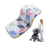 Anulely Toddler Car Seat Cooling Pad - Cooling Stroller Liner Pad Pram Seat Cushion,Breathable Stroller Seat Liner Stroller Cushion for High Chairs, Car Seats and Strollers