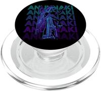 Anunnaki Sumerian God Ancient Deity Retro Anunnaki PopSockets PopGrip for MagSafe