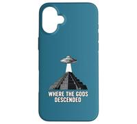 Anunnaki UFO Pyramids Mystery Case for iPhone 16 Plus
