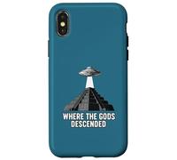 Anunnaki UFO Pyramids Mystery Case for iPhone X/XS