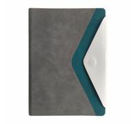 Anupam Envy Elegance Redefined A5 Journal | 160 Pages, 100 GSM Premium Paper | 3-Tone PU Design | Magnetic Closure, Layflat, Water & Bill Tracker, Monthly & Yearly Planner (Grey)