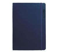 Anupam Fluct Premium Lined Journal Notebooks 192 Pages 80Gsm A5 Ruled Notebook Matte Finish PVC Cover Journal for Women Men, Daily Journal Notebook for Work, Note Taking (Blue)