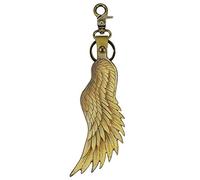 Anuschka Women’s Genuine Painted Leather Bag Charm| Angel Wings
