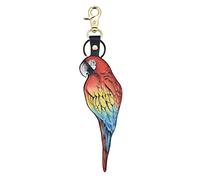 Anuschka Women’s Original Hand-Painted Genuine Leather Bag Charm - Rainforest Beauties