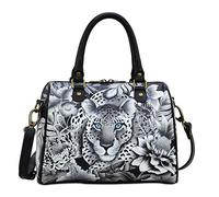 Anuschka Women's Genuine Leather Zip Around Classic Satchel | Hand Painted Original Artwork