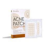 ANUSHA Hydrocolloid Acne Patches - 72 Fast-Acting Invisible Pimple Spot Treatment Stickers for Face | Vegan & Cruelty-Free Blemish Dots for All Skin Types