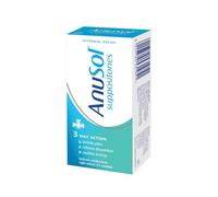 Anusol Haemorrhoid Suppositories, Shrinks Piles, Soothes Itching, 24 Count