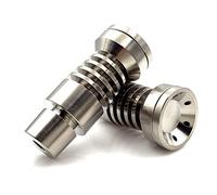 ANUTE Domeless Male Titanium Nail 4 in 1 14mm 18mm 19mm Dual Function GR2 Fit for Hookah Water Pipe Dab Rigs