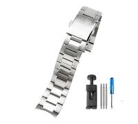 ANUTRDE Arc Interface Watch Strap Compatible with Casio Swordfish Stainless Steel Watchbands MTP-1374/MTP-1375/Vd01 Replace 22mm(Steel(LG))