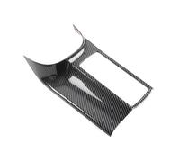 ANUTRDE Car Accessories Carbon Fiber Pattern Central Control Water Cup Holder Panel Frame Cover Trim Compatible with Golf 6 MK6 2008-2013