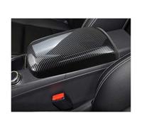 ANUTRDE Carbon fiber Car Center Console Tidying Armrest Box Panel Cover Stickers Compatible with Mercedes A B GLA CLA Class W176 X156 C117 W246