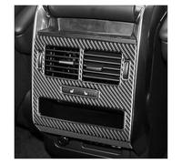 ANUTRDE Carbon Fiber Rear Air Outlet Vent Panel Cover Trim Compatible with Land Range Rover Sport 2014-2022 Interior Accessories