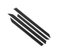ANUTRDE Compatible with Civic 10th Gen 2016 2017 2018 2019 Car Carbon Fiber Window Door Panel Strips Cover Protective Trim