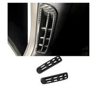 ANUTRDE Compatible with Ford Focus 2019 2020 2022 2021 MK4 Car Carbon Fiber Style Front Column Air Outlet Cover Accessories Trim
