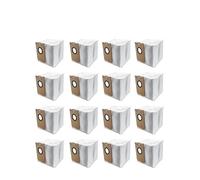 ANUTRDE Compatible with Proscenic M7 Pro M8 Pro Dust Bag Accessories Robot Vacuum Cleaner Dust collection bag Large capacity 2.5L Cloth Bags(16pcs)