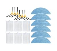 ANUTRDE Compatible with Redmond RV-R670S Replacement Side Brush HEPA Filter Mop Pads Spare Parts Accessories