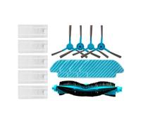 ANUTRDE Roller Side Brush Hepa Filter Mop Cloth Replacement Parts Compatible with Cecotec Conga 1690 Pro Robotic Vacuum Cleaner Spare Parts