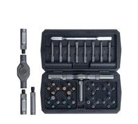 ANVANNA 42 in 1 Magnetic Screwdriver, Screwdriver Set, Multi Bit Ratcheting Screwdriver Set with Storage Case Repair Tool Kit for Computer, Eyeglass, Bicycles, Watch, Ring Doorbell, Furniture and DIY