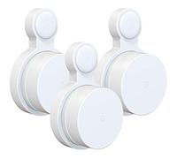 ANVASK Pefecon Outlet Wall Mount for Google WiFi [2020 Model], No Messy Wires | Space Saving | Easily Be Moved Outlet Mount for Google Mesh WiFi Router, Best Design for Winding Power Cord (3 Pack)