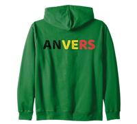 Anvers, Belgium Flag, Belgium Pride, Belgium Travel, Antwerp Zip Hoodie