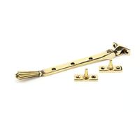 Anvil Hinton Non-Locking Casement Stays Decorative Window Stay Arm Traditional Ironmongery Hardware (Aged Bronze, 289mm)