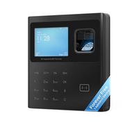 ANVIZ Time Clocks for Employees Small Business - Forever Free Cloud Software - W1 Pro Fingerprint Biometric Clock in and Out Attendance Machine (Black)