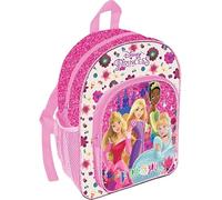 Anw Performance Kids Character Deluxe Backpack - Lightweight School Bag for Boys & Girls, Durable Polyester, Spacious Compartments, Adjustable Padded Straps (Deluxe Disney Princess)