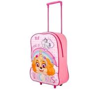 Anw Performance Kids Characters Trolley Backpack | School Rolling Bag for Boys & Girls with Adjustable Handle & Smooth Wheels | Cartoon Character Trolley Bag Standard (Standard Dreaming Of Unicorn)