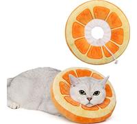 ANWA Adjustable Cat Cone Collar - Soft, Cute Recovery Collar for Kittens After Surgery